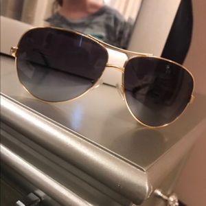 Tory Burch Aviator Sunglasses